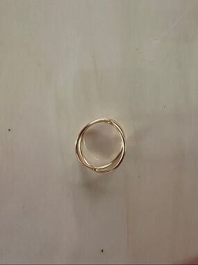 Elegant Twisted Band Ring - Gold